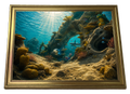 The Blooming Depths Subnautica 2 inspired underwater wall art poster